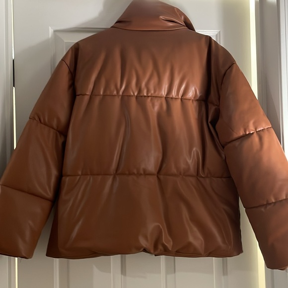 Bagatelle NYC women’s brown faux leather jacket - Picture 9 of 9